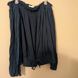 Aeropostale greenblue off the shoulder